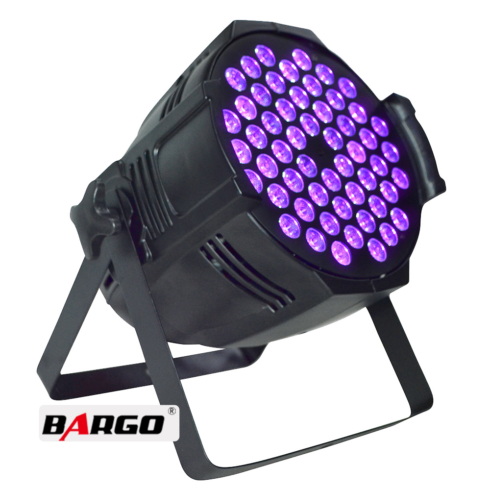 54pcs x3W UV Color LED PAR Light